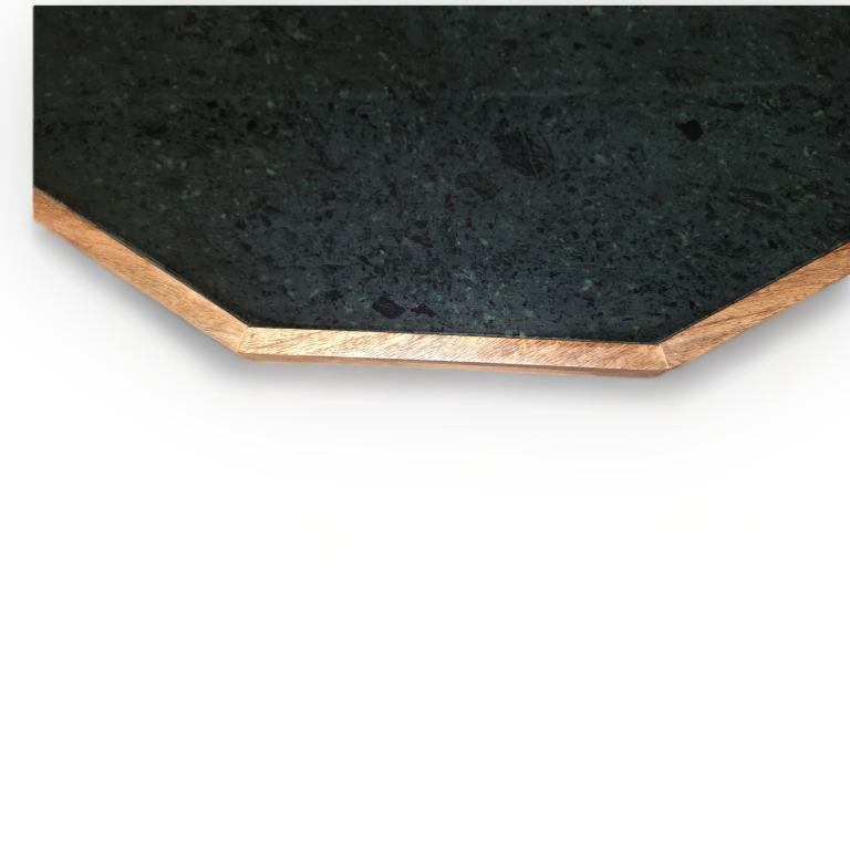 Suryavanshi Green Marble Top Jade Coffee Table – Contemporary Elegance for Your Living Space