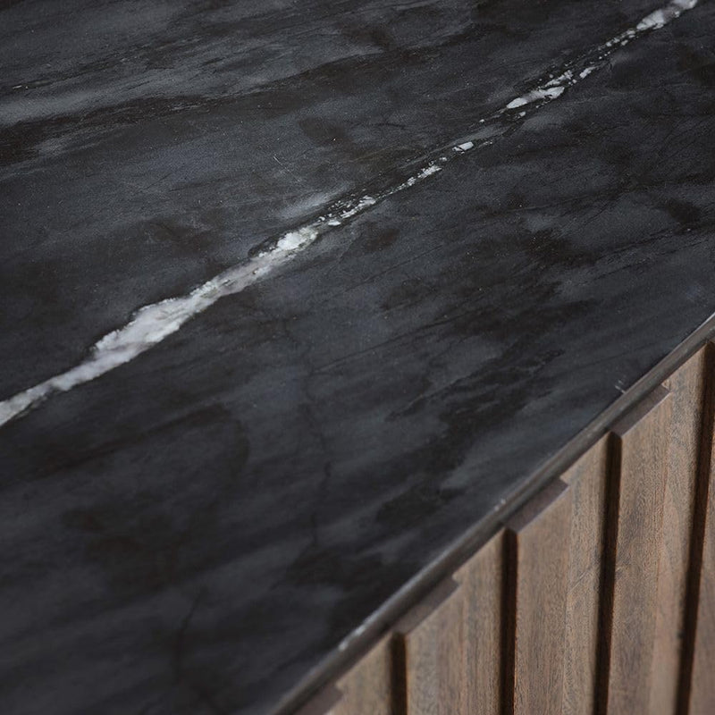 Suryavanshi Berkeley Marble Console Desk - A Fusion of Style and Functionality(W115 x D55 x H76Cm)