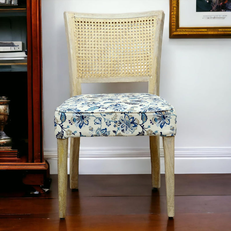 Suryavanshi Mango Wood Dining Chair with Cane Work ( Three More Color )