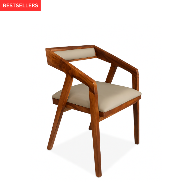 Solid Sheesham Wood Arm Chair (Multipurpose Chair)