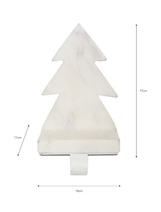 Suryavanshi Marble Christmas Stocking Holder