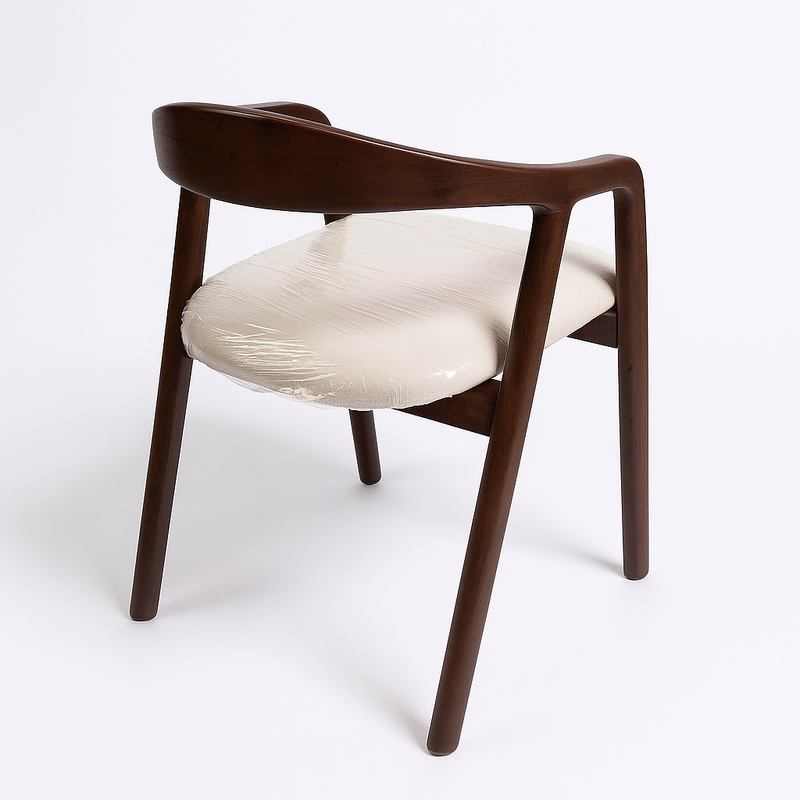 Suryavanshi Sheesham Wood Upholstered Dining Chairs (Customized fabric available)
