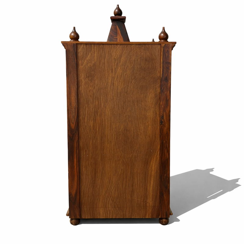 Pavittra Wooden Temple for Home Mandir with Storage