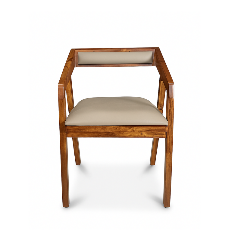 Solid Sheesham Wood Arm Chair (Multipurpose Chair)