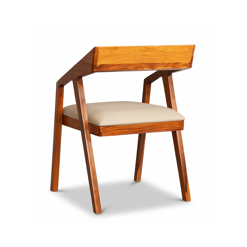 Solid Sheesham Wood Arm Chair (Multipurpose Chair)