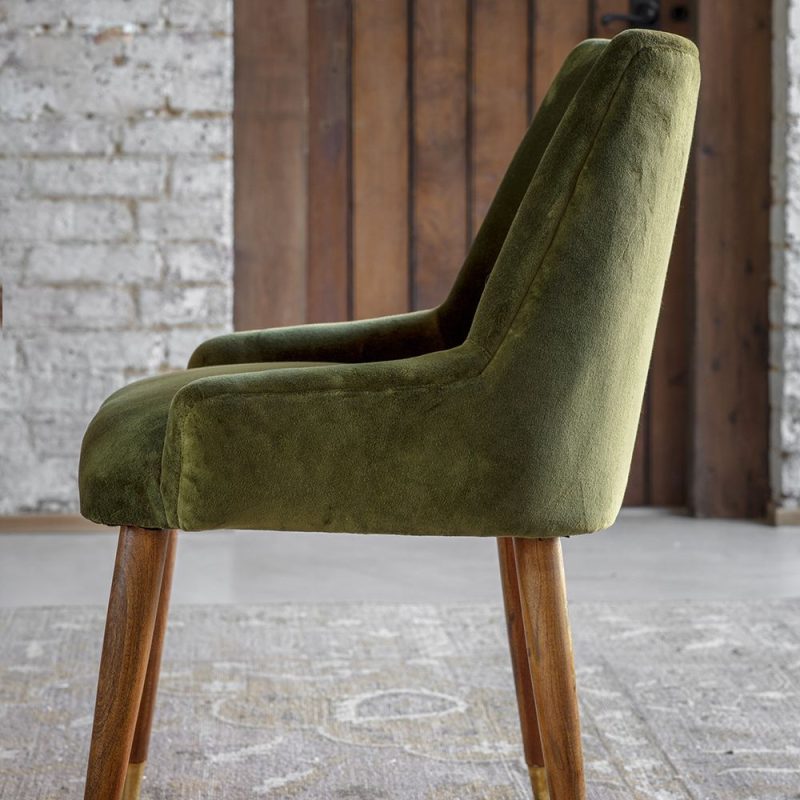 Solid Mango Wood Baxter Dining Chair