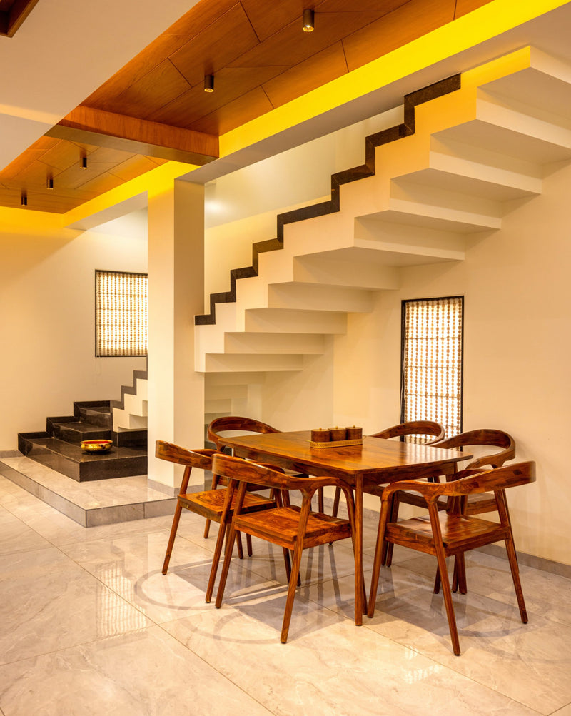 Suryavanshi Sheesham Wood Dining Table Set 4 & 6 Seater – Elegant and Durable Furniture for Your Dining Room