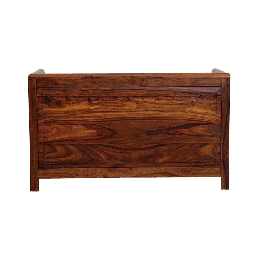 Suryavanshi Sheesham Wood Seating Shoe Rack – Stylish Entryway Organization