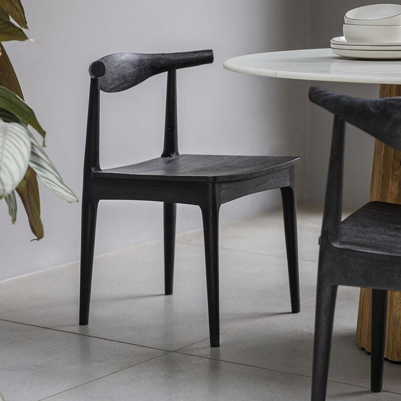 Acacia Wood Chair – Elegant Seating in Two Distinct Finishes