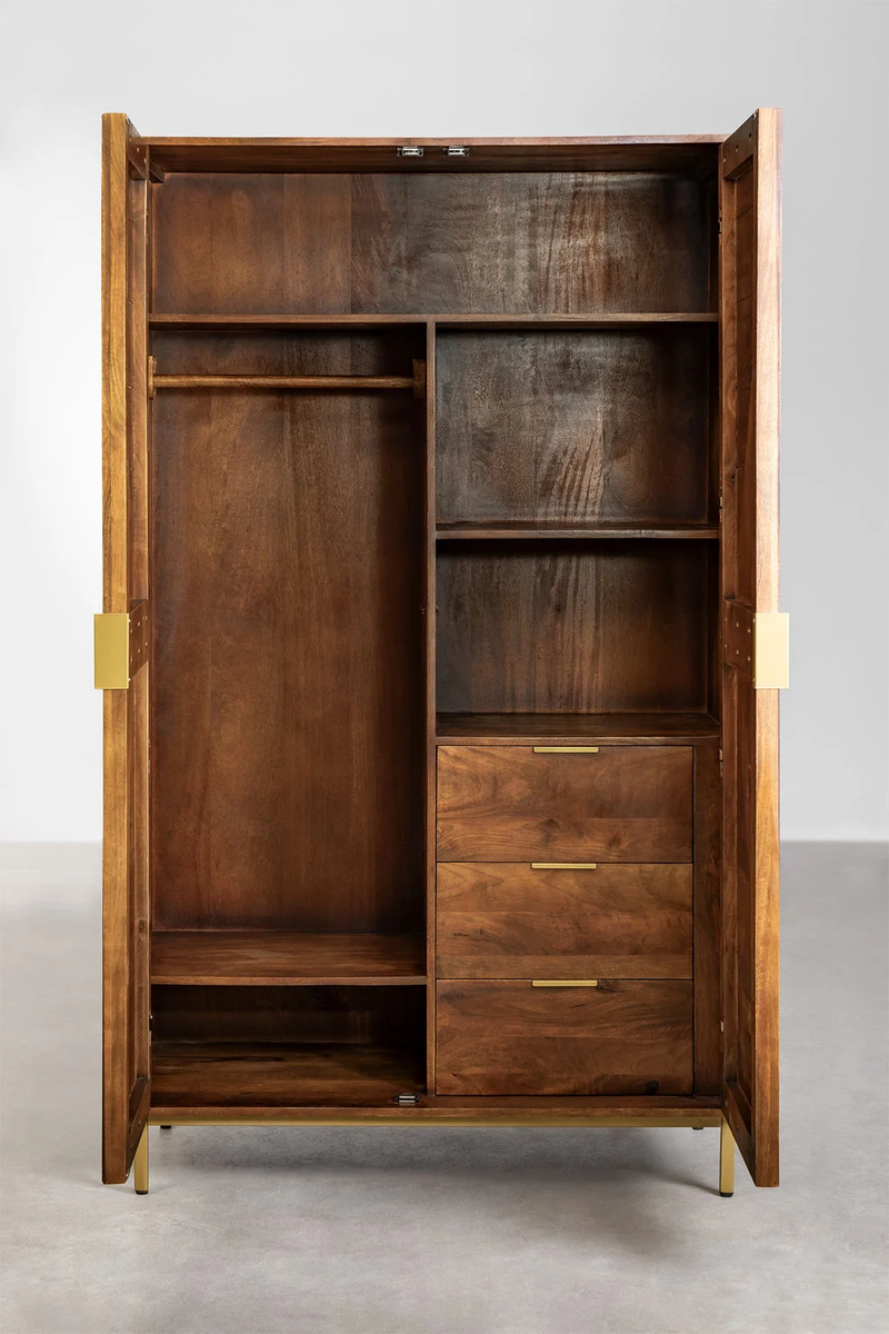 Baty Mango Wood Wardrobe