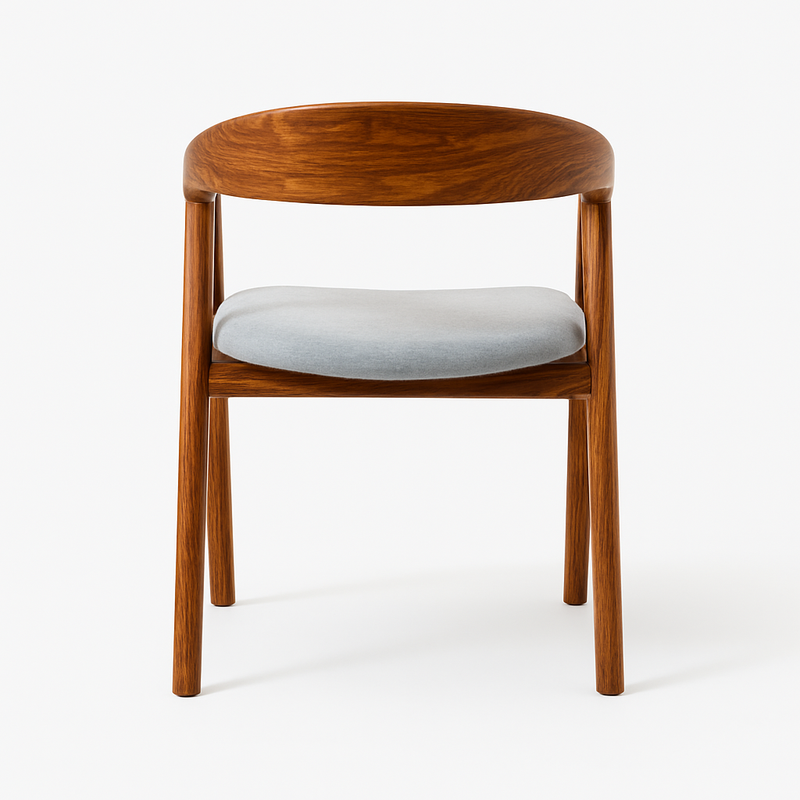 Suryavanshi Sheesham Wood Upholstered Dining Chairs (Customized fabric available)