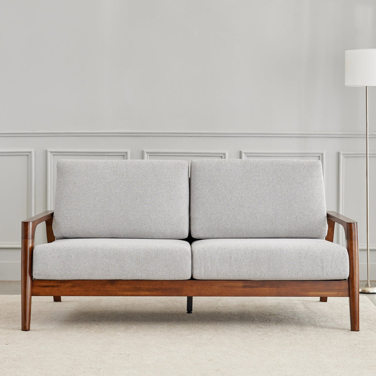 Mayfair Solid sheesham Wood Set - Grey