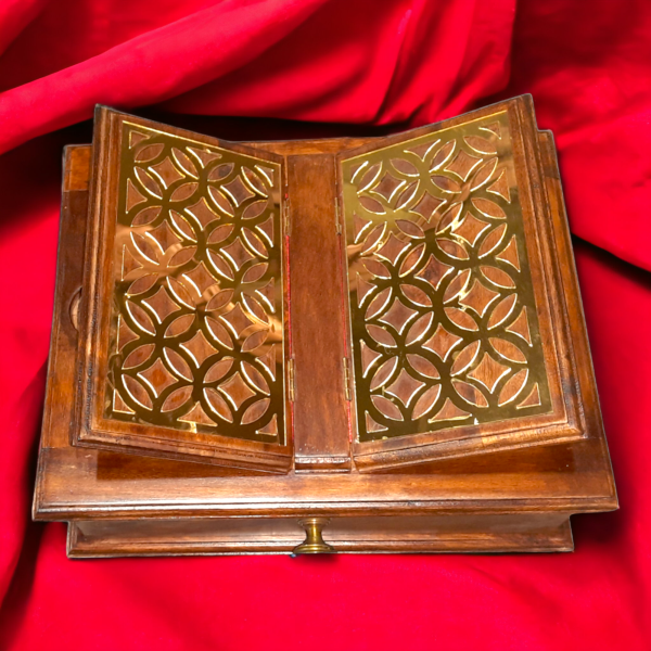 Holy Book Stand with Drawer