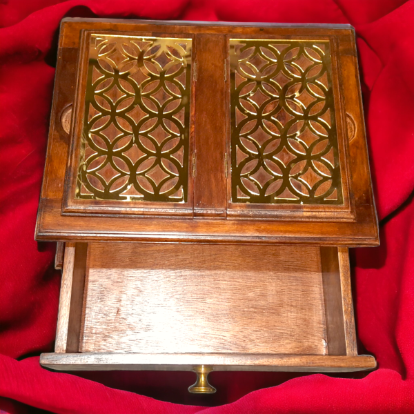 Holy Book Stand with Drawer