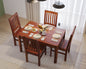 SURYAVANSHI Sheesham Wood Dining Table and Chair Set – 4 or 6 Seater – Multiple Size Options