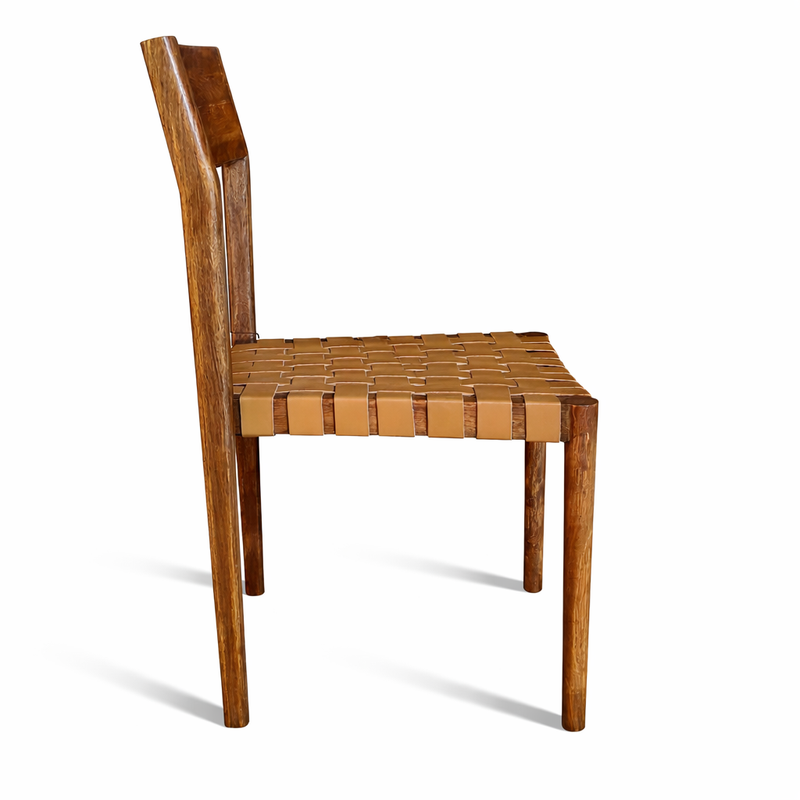 Neo Genuine Leather Dining Chair (Set of 2)