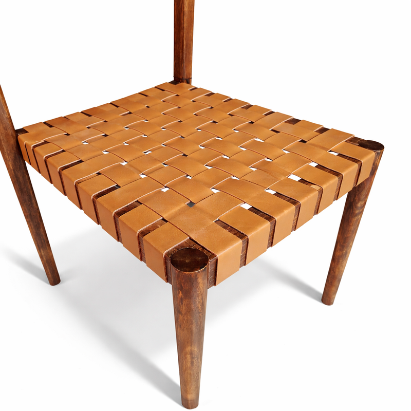 Neo Genuine Leather Dining Chair (Set of 2)