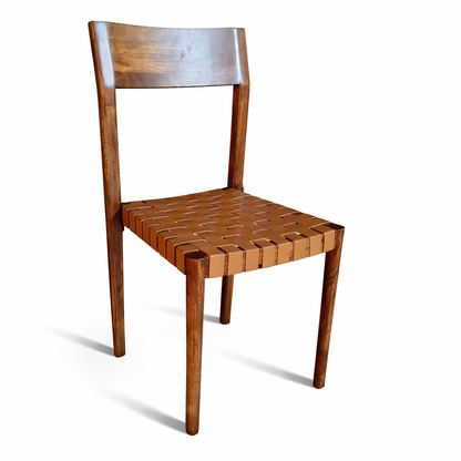 Neo Genuine Leather Dining Chair (Set of 2)