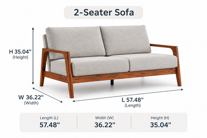 Mayfair Solid sheesham Wood Set - Grey