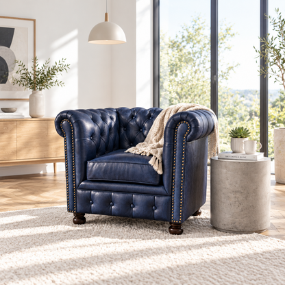 Suryavanshi Leatherette 1 Seater Sofa – Sleek and Stylish