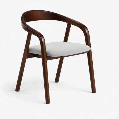 Suryavanshi Sheesham Wood Upholstered Dining Chairs