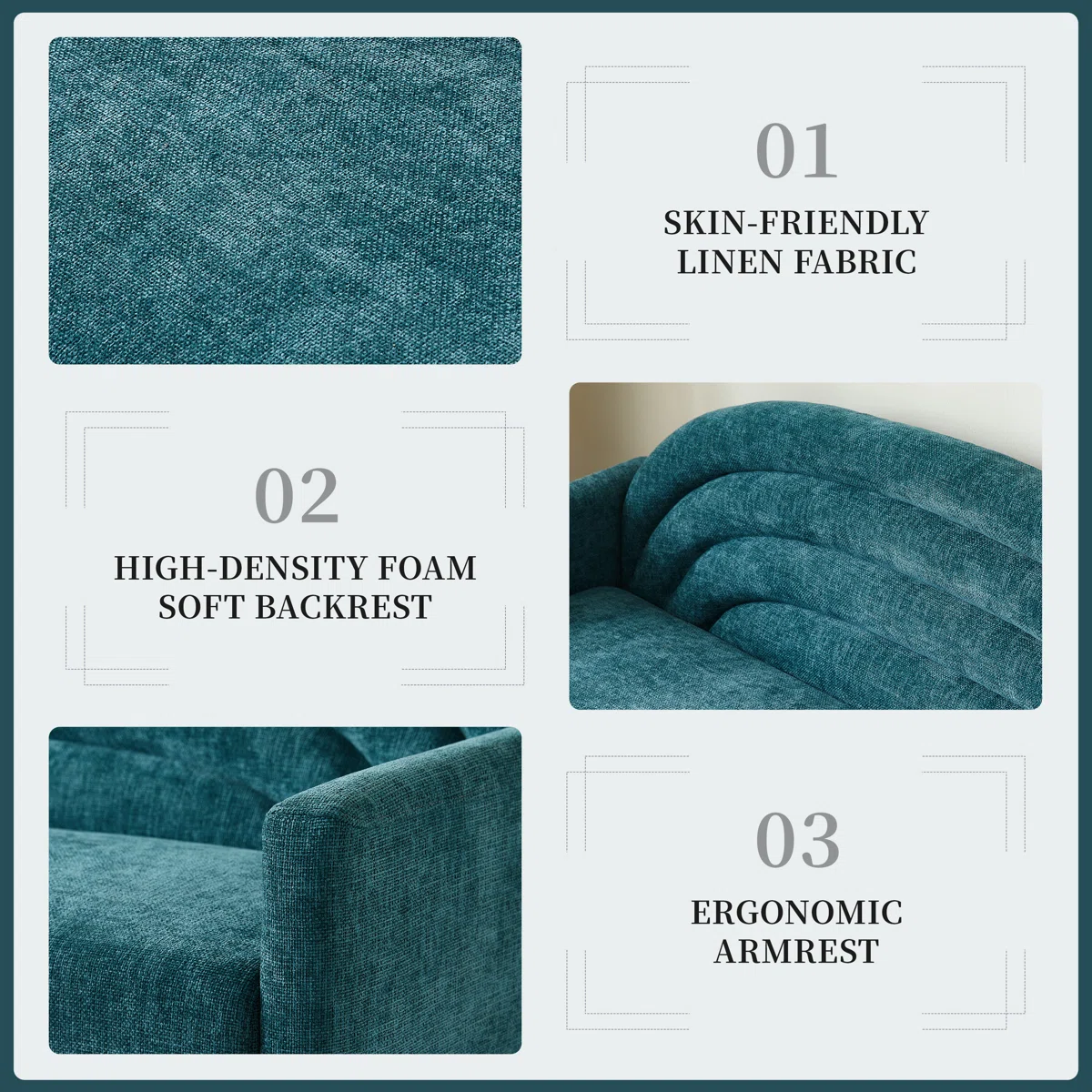 Michala Upholstered Loveseat