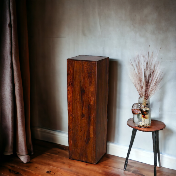 Suryavanshi Sheesham Wood Lamp Table – Elegant and Space-Saving