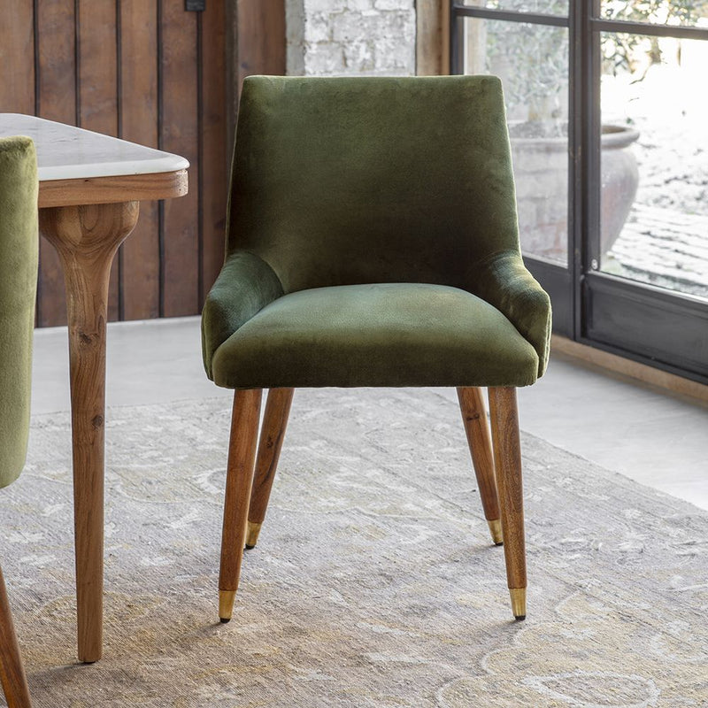 Solid Mango Wood Baxter Dining Chair