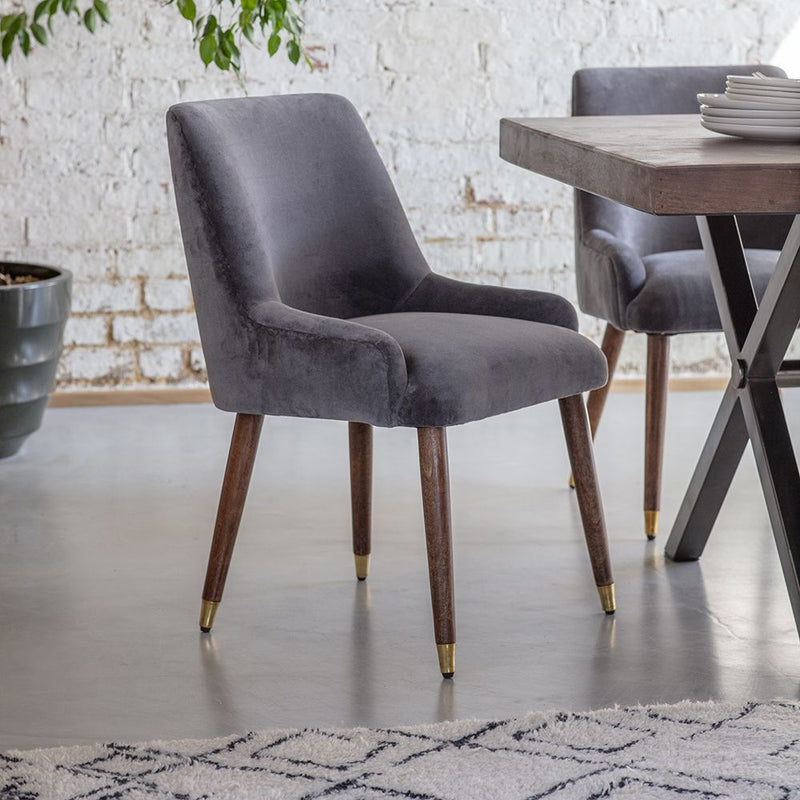 Solid Mango Wood Baxter Dining Chair