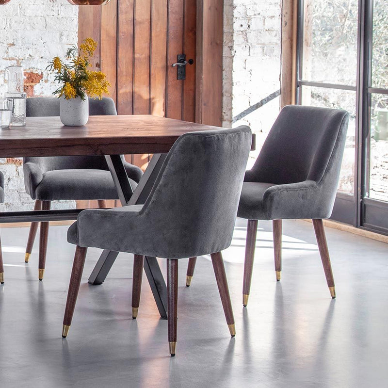 Solid Mango Wood Baxter Dining Chair