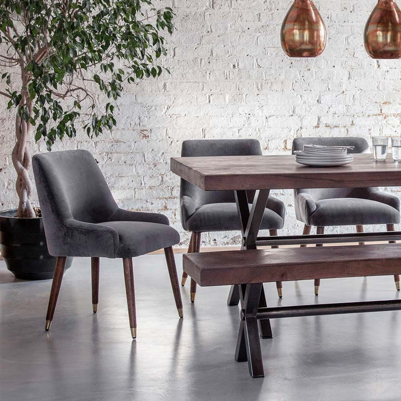 Solid Mango Wood Baxter Dining Chair