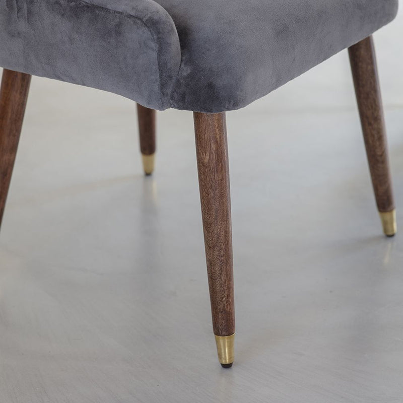 Solid Mango Wood Baxter Dining Chair