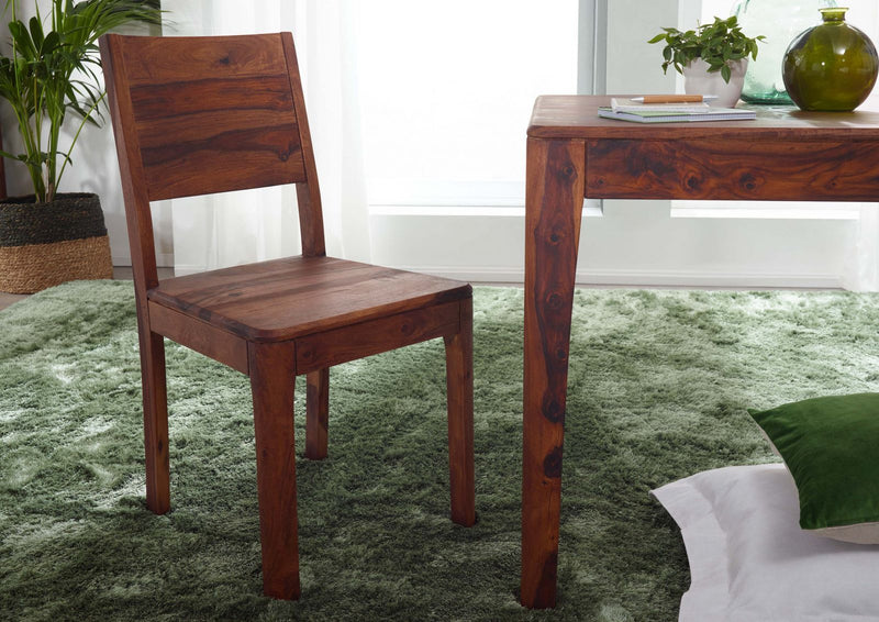 Suryavanshi Sheesham Wood Dining Chair – Versatile and Comfortable Furniture  (Sheesham Wood, W45 D47 H90 cm)