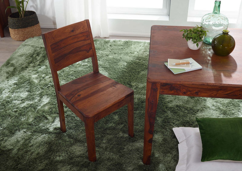 Suryavanshi Sheesham Wood Dining Chair – Versatile and Comfortable Furniture  (Sheesham Wood, W45 D47 H90 cm)