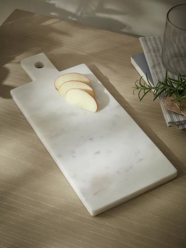 Suryavanshi Marble Serving Board Starlight Drift  Dimensions  Total: L 37 x W 15.5 x D 1.5cm)