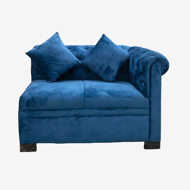 SURYAVANSHI Fully Upholstered Velvet Sofa – Luxurious Customization from 1 to 7 Seater Options