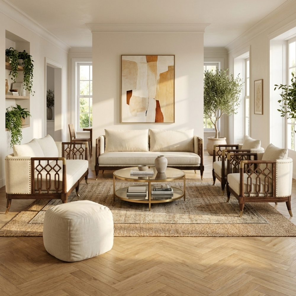 Wooden Sofa Sets