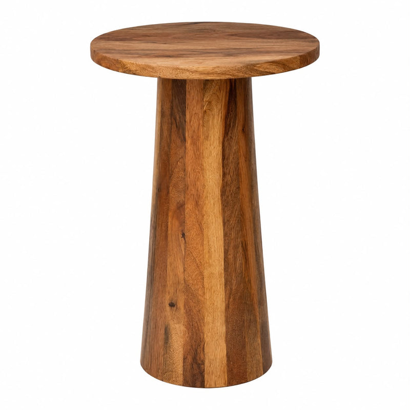 Solid Wood Side Table for Living Room