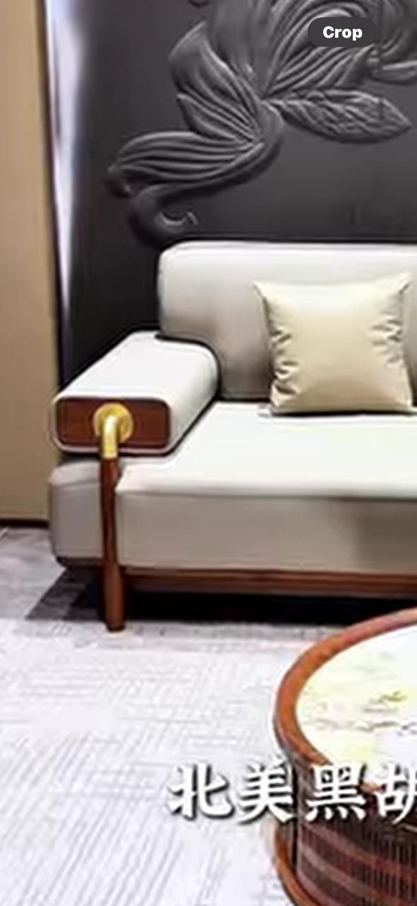 Solid Wood  Sofa Set with Premium Upholstery