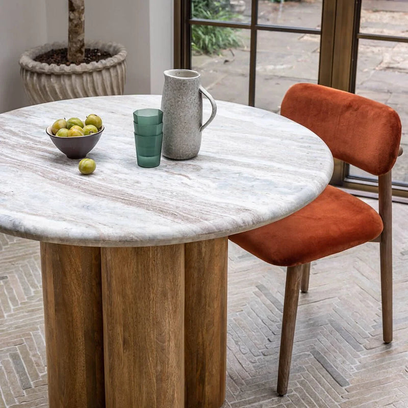 Suryavanshi Quirk & Comfort Solid Mango Wood 4 Seater (Only Dining Table)