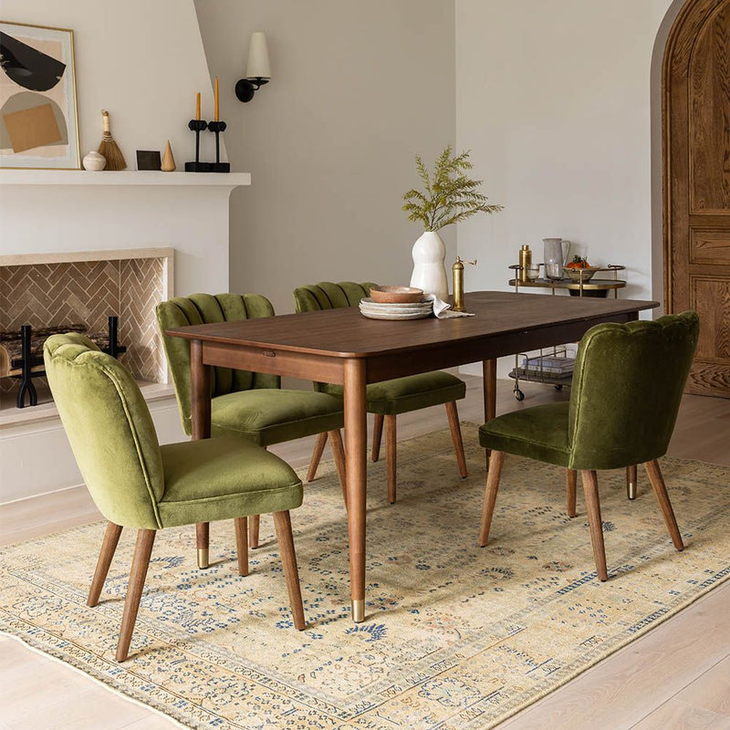 Suryavanshi Cozy Cubby Solid Wood Extending 6 Seater Dining Table (Dining Table Only)
