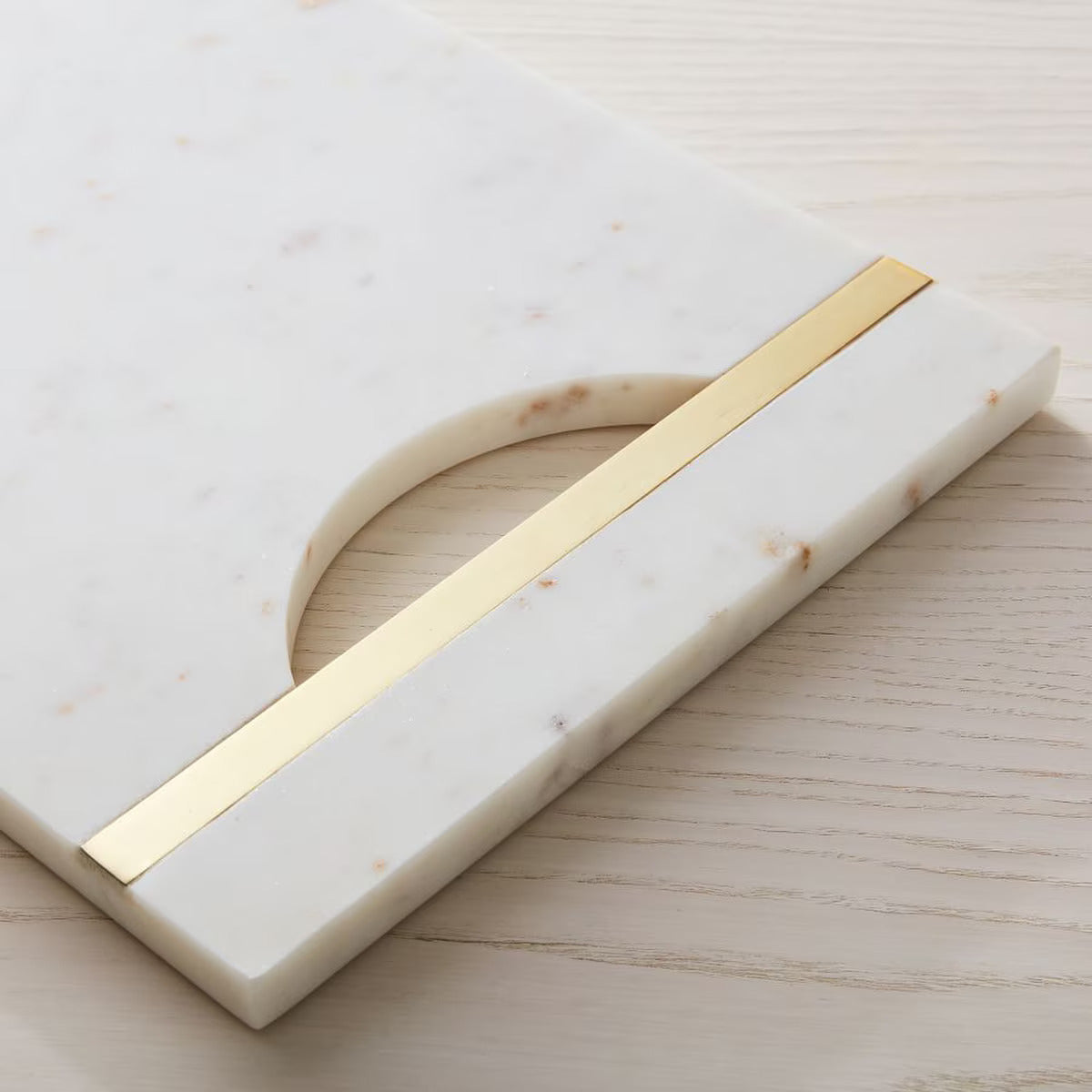 Suryavanshi Marble & Brass Cheese Boards Firefly Flicker