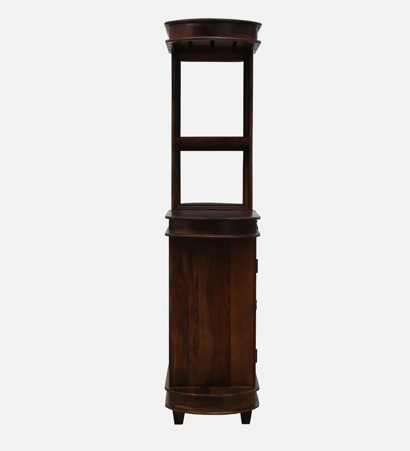 Suryavanshi Sheesham Wood Bar Cabinet for Home Bar - (W70 x D46 x H190 cm)