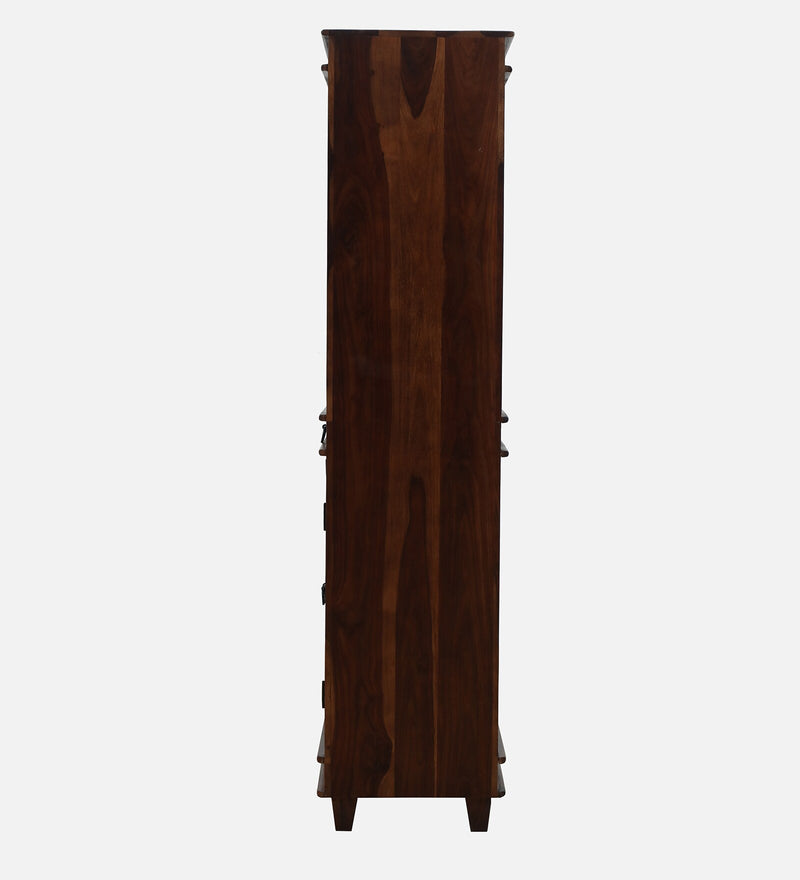 Suryavanshi Sheesham Wood Bar Cabinet for Home Bar - (W70 x D46 x H190 cm)