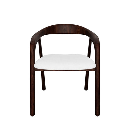 ARMO Sheesham Solid Wood Upholstered Dining Chairs