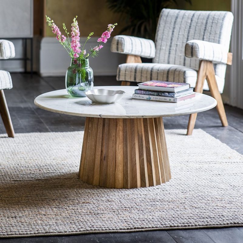 Suryavanshi Acacia Wood Round Side Table - Versatile Elegance for Your  Living Space - Suryavanshi Furniture